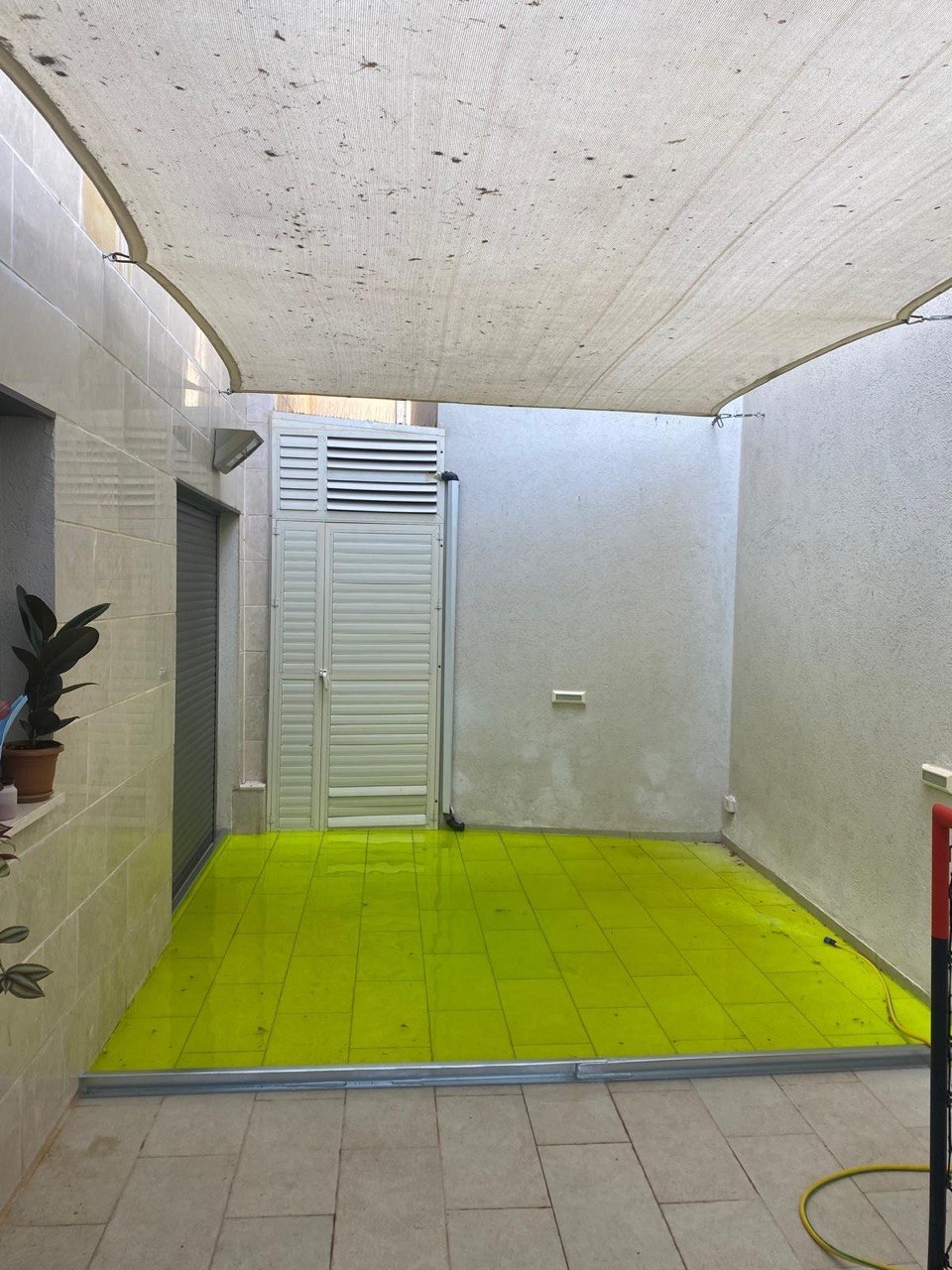 בדיקת הצפה — אזור שירות